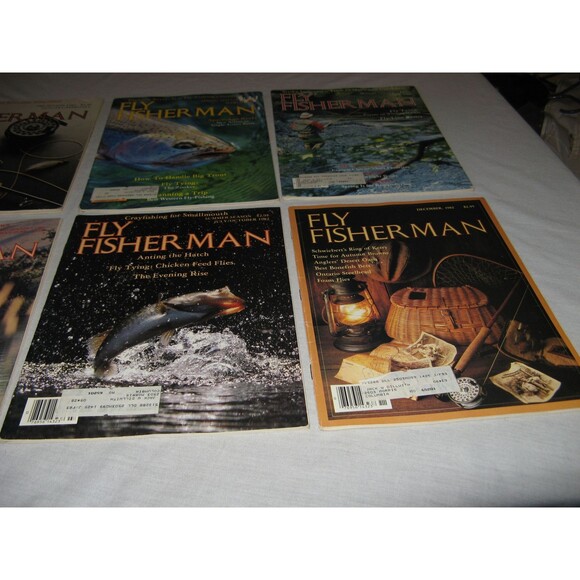 Lot Of 6 Different Fly Fisherman Magazine From 1982 Trout Orvis Fishing Reels - Picture 3 of 4